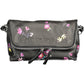 Black Polyurethane Women Handbag
