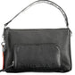 Black Polyurethane Women Handbag