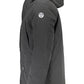 Black Polyester Men Jacket