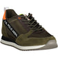 Green Polyester Men Sneaker