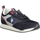 Blue Polyester Men Sneaker