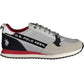 "Gray Polyester Men Sneaker"