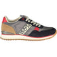 Gray Polyester Men Sneaker