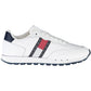 White Polyester Men Sneaker