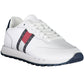 White Polyester Men Sneaker