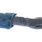 Elegant Blue Lambskin Leather Gloves