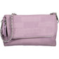 Purple Polyester Women Handbag