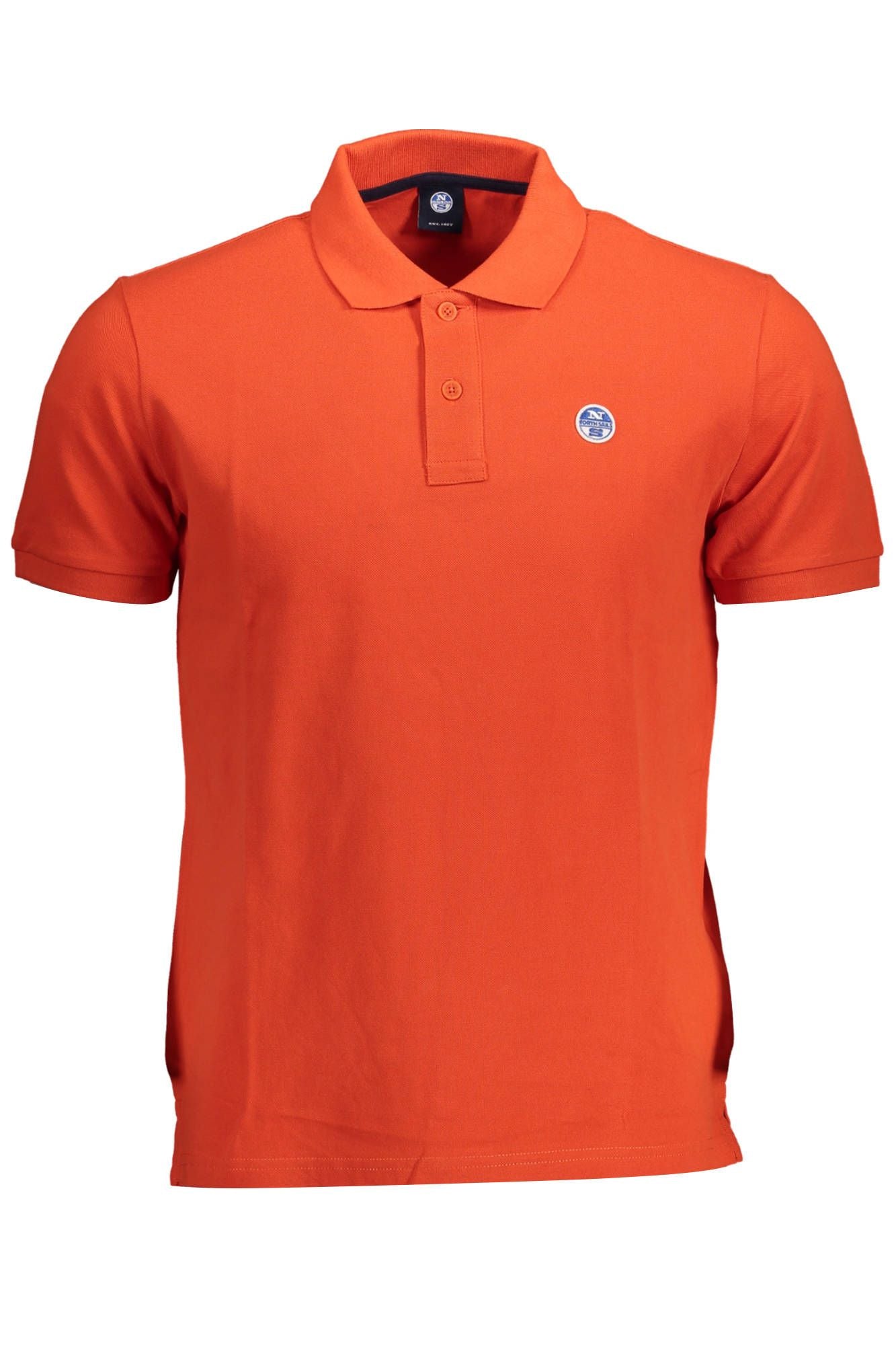 Red Cotton Men Polo
