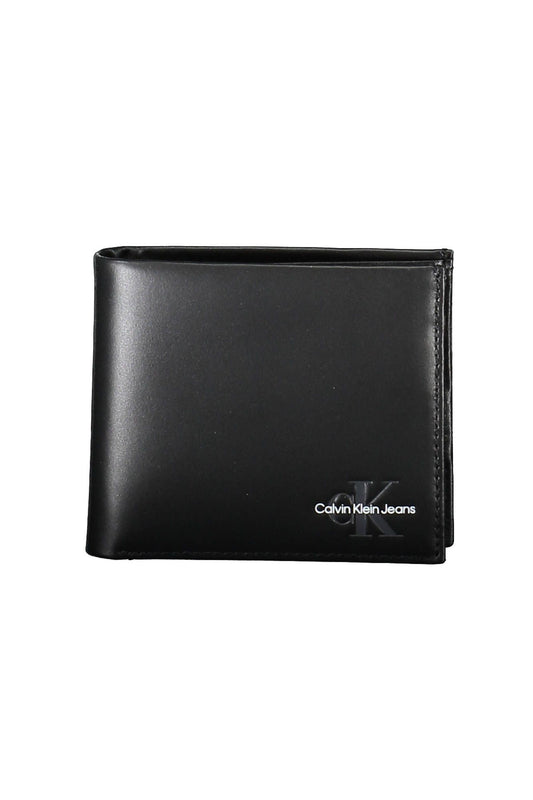 Black Leather Mens Wallet