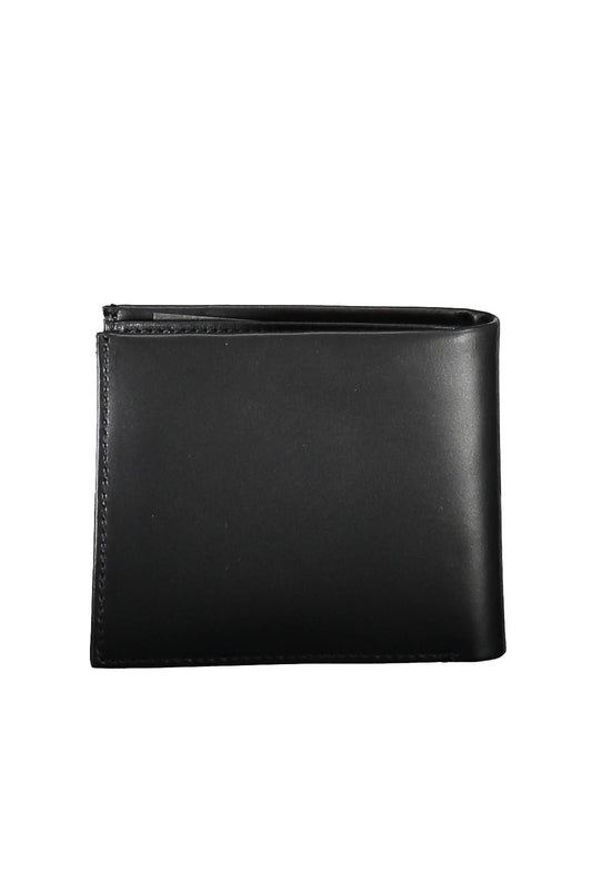Black Leather Mens Wallet