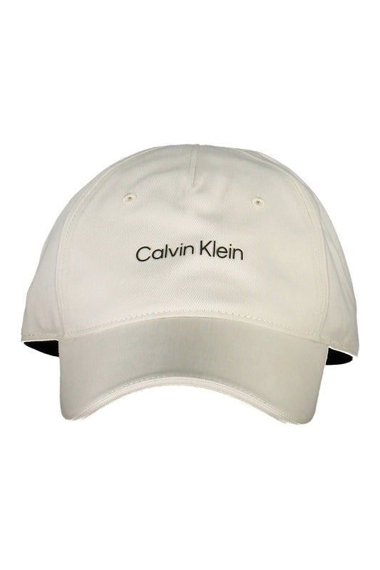 Beige Cotton Men Cap