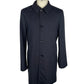 Blue Wool Men Jacket