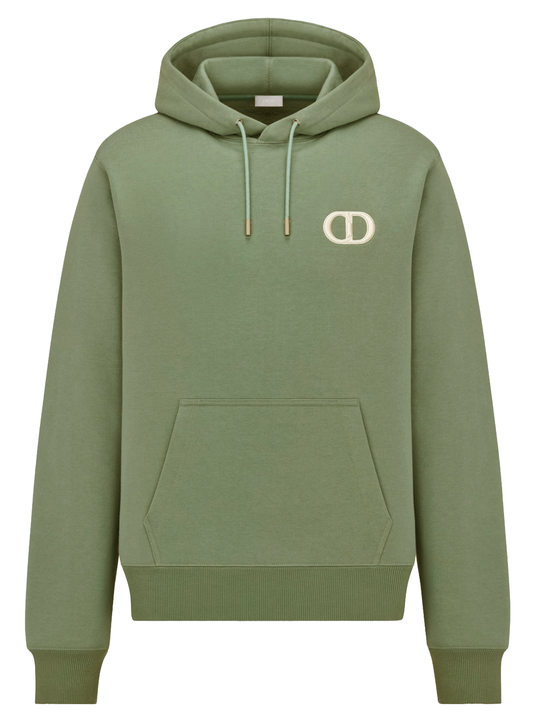 Green Cotton Men Sweater