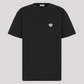 Black Cotton Men T-Shirt
