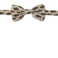 Elegant Car Print Silk Bow Tie