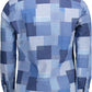 Blue Cotton Men Shirt