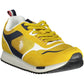 Yellow Polyester Men Sneaker