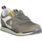 Gray Polyester Men Sneaker