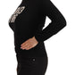Elegant Black Long Sleeve Pullover Sweater