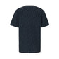 Navy Blue Cotton Men T-Shirt