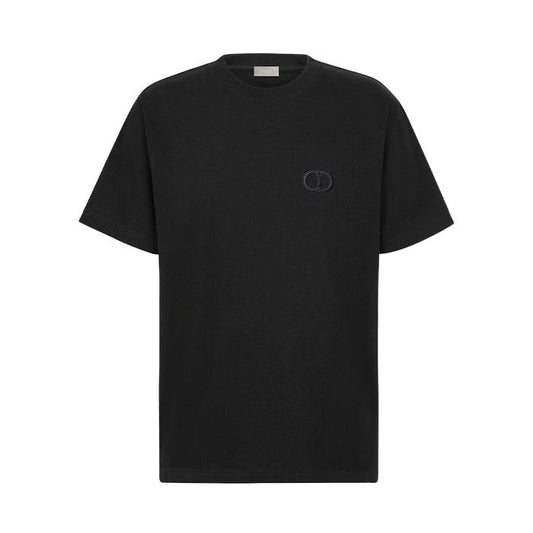 Black Cotton Men T-Shirt
