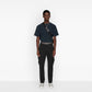 Navy Blue Cotton Men T-Shirt