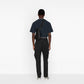 Navy Blue Cotton Men T-Shirt