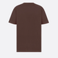 Brown Cotton Men Polo Shirt