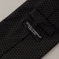 Elegant Polka Dot Silk Bow Tie