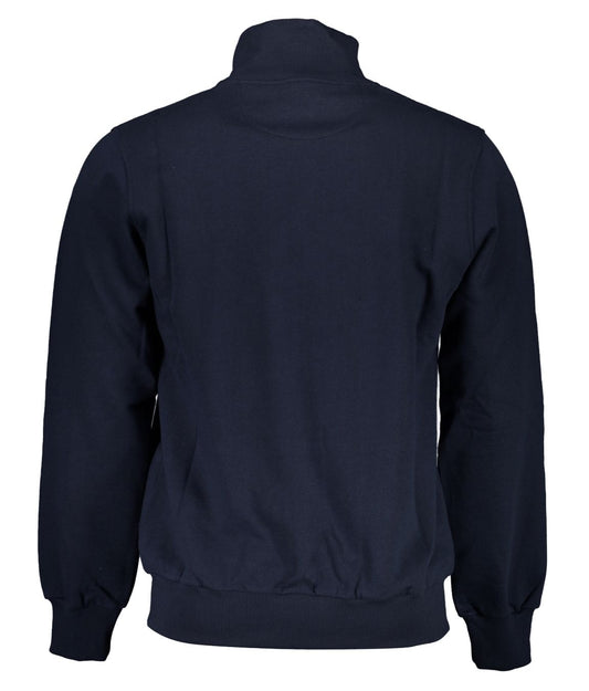 Blue Cotton Men's Sweater