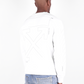 White Cotton Men Sweater