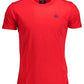 Red Cotton Men T-Shirt