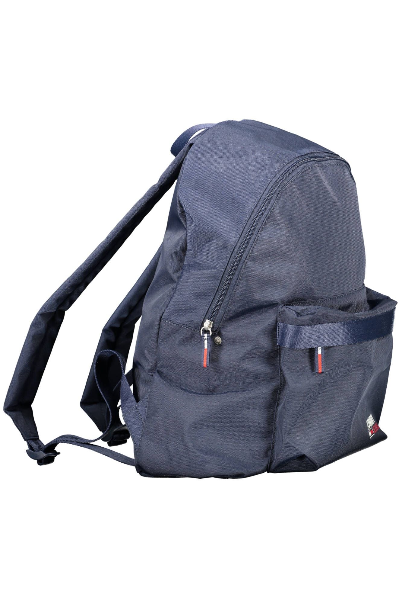 Blue Polyester Men Backpack