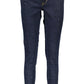 Blue Cotton Women Jeans