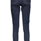 Blue Cotton Women Jeans