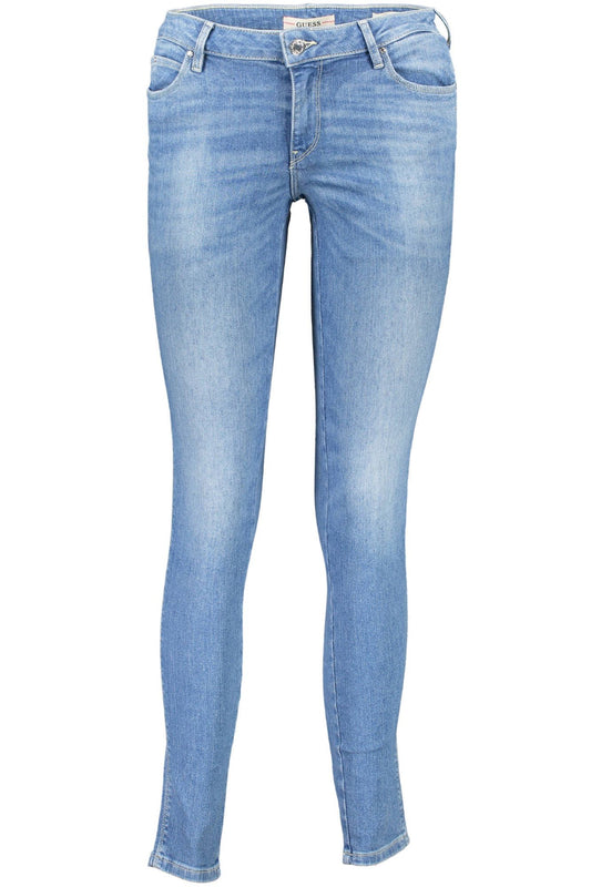 Blue Cotton Women Jean