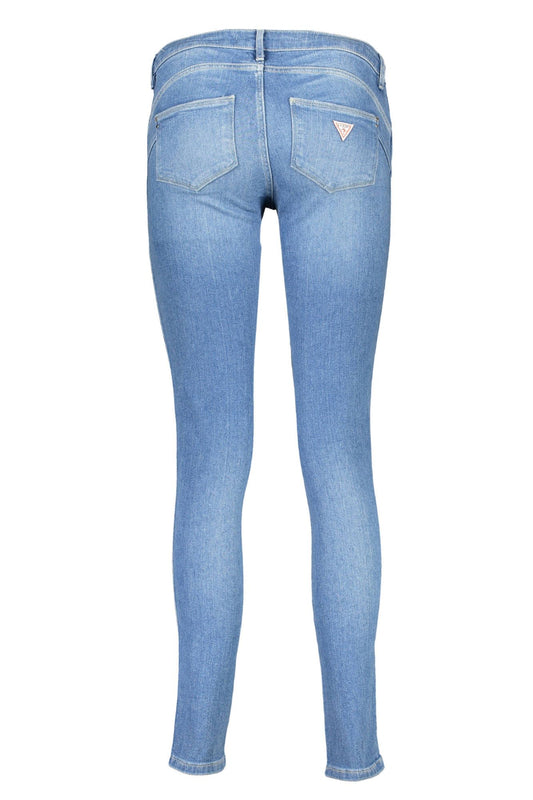 Blue Cotton Women Jean
