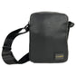 Black Polyester Men Messenger Bag