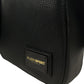 Black Polyester Men Messenger Bag