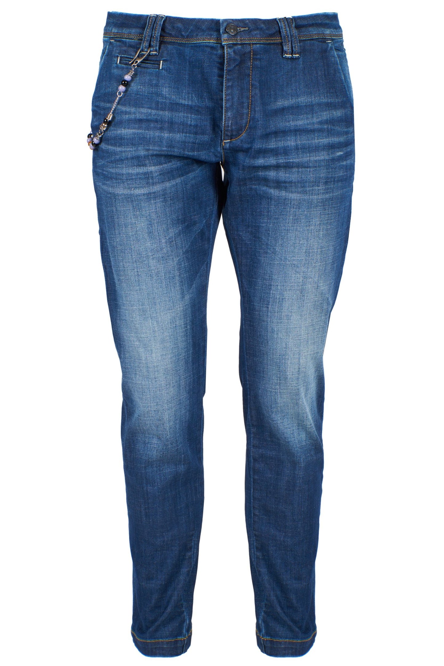 Blue Cotton Men Jeans