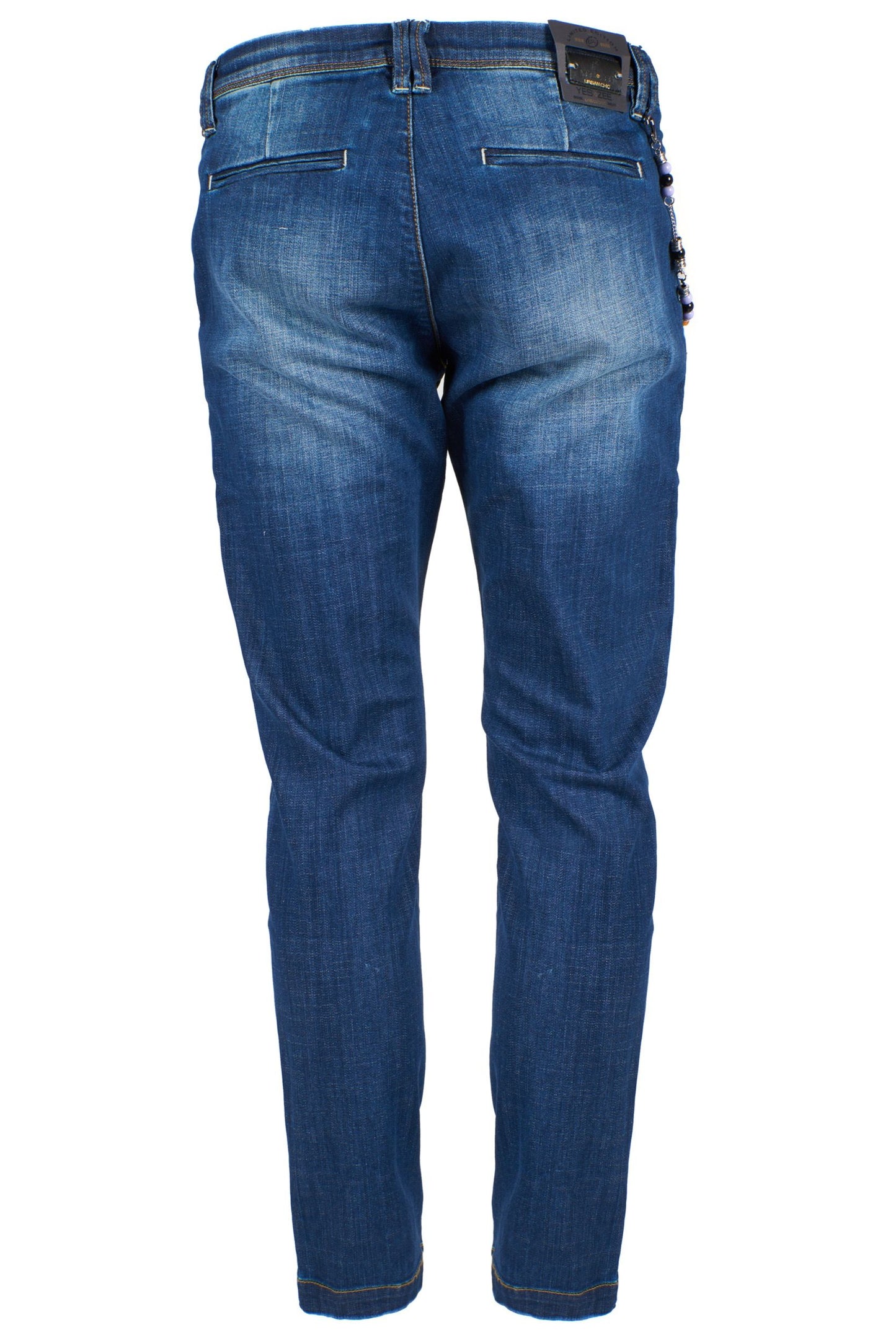 Blue Cotton Men Jeans