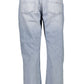 Light Blue Cotton Women Jeans