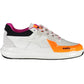 White Fabric Men Sneaker