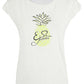 White Cotton Women T-Shirt