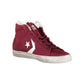Red Leather Men Sneaker