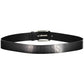 Black Leather Men Belt