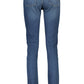 Blue Cotton Women Jeans