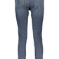 Blue Cotton Women Jeans