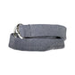 Blue Cotton Men Belt