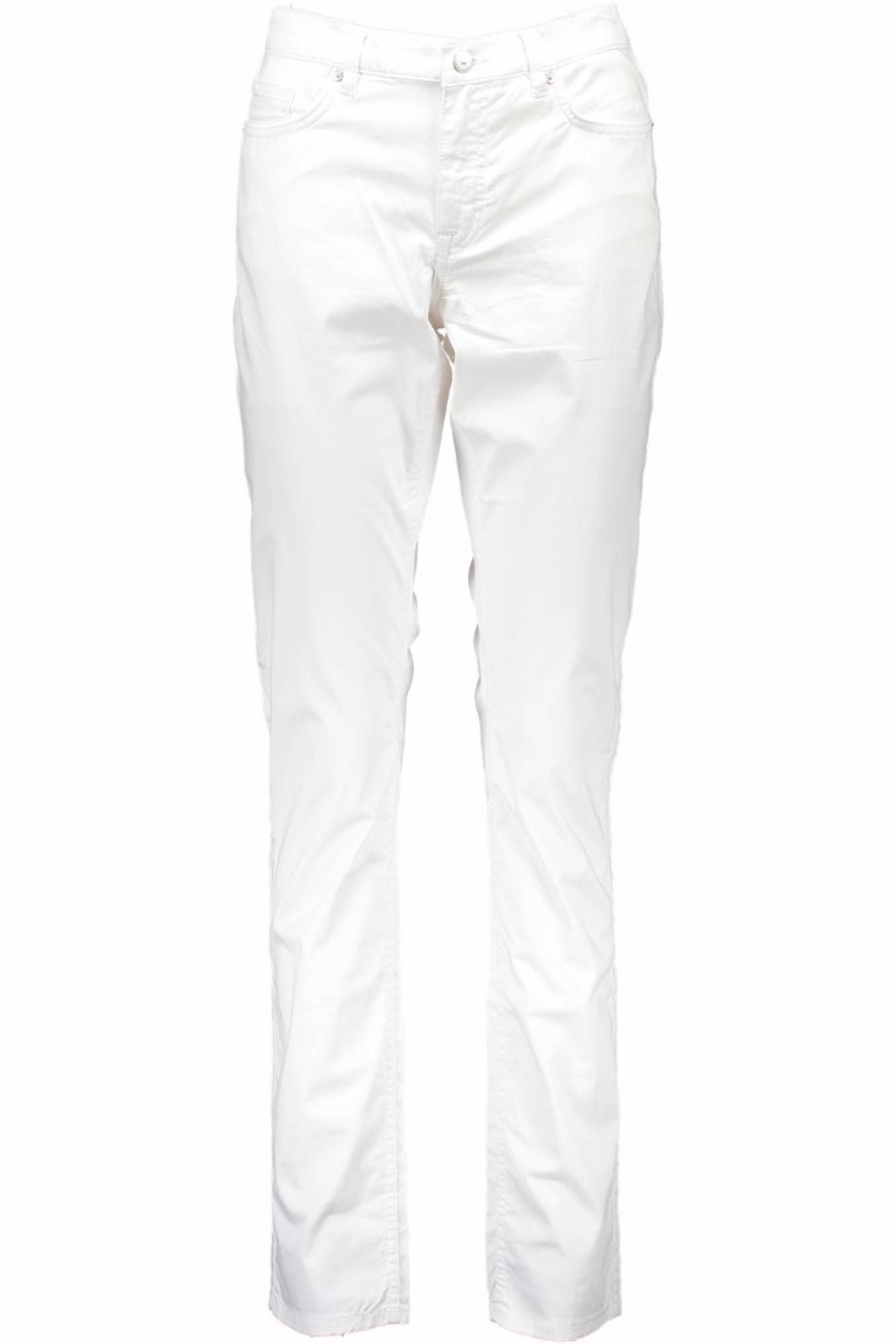 White Cotton Women Pants